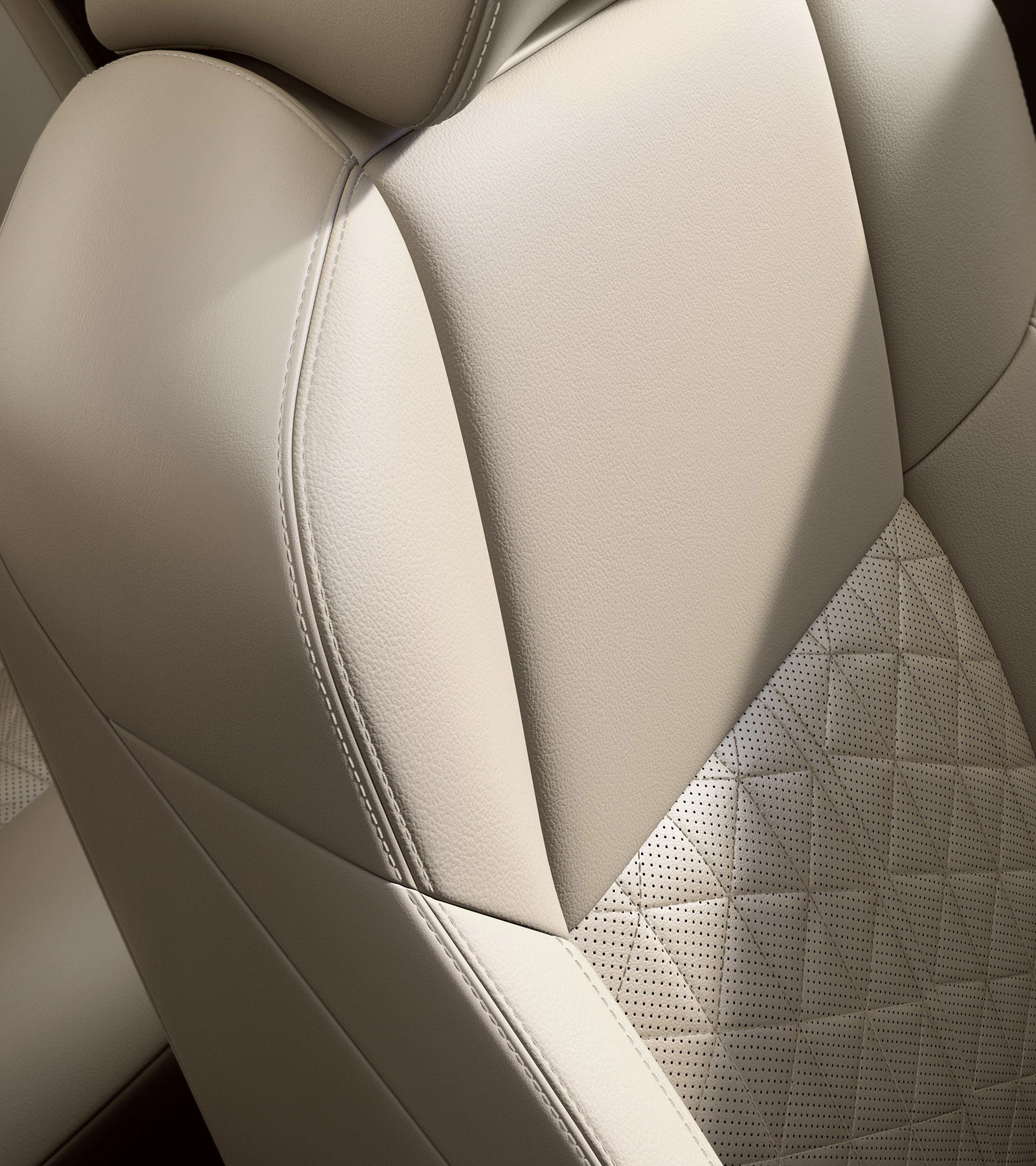 2019 Nissan Maxima with quilted leather-appointed seats
